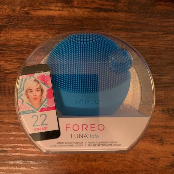 Foreo LUNA FOFO Aquamarine Facial Cleansing Brush Smart App. MSRP $89 ~Sealed~ - Picture 3 of 6